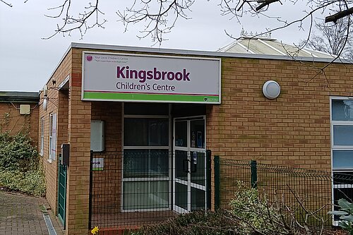 Kingsbrook Children's Centre front entrance