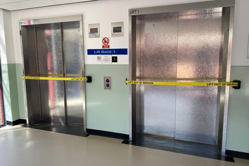 Lifts in Princes Royal Hospital