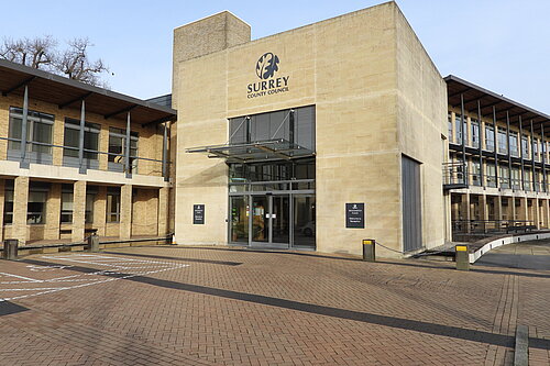 Surrey County Council chamber