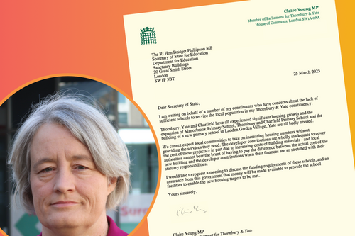 Claire Young's Letter to the Secretary of State