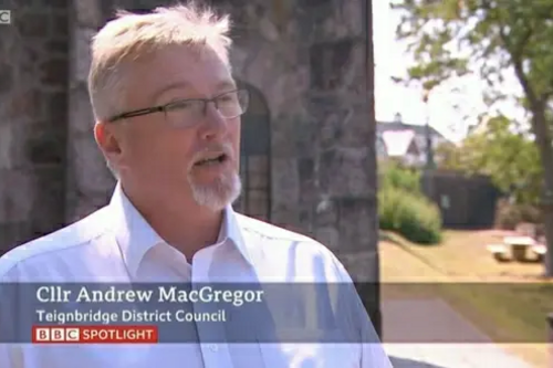 Andrew Macgegor on TV