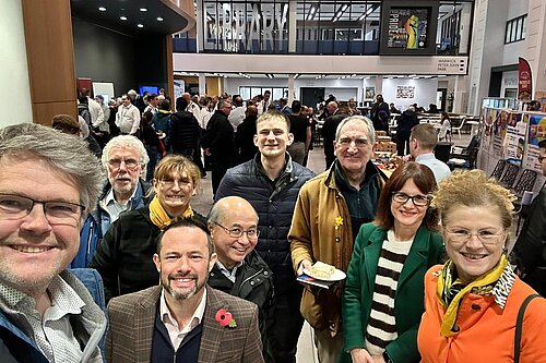 Ealing Lib Dem councillors at Met Update 27 Oct 2025.