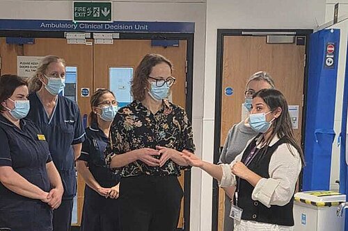 Alison at Princess Royal Hospital