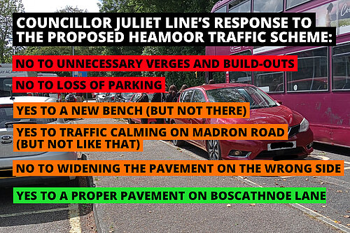Juliet Line's Consultation Response