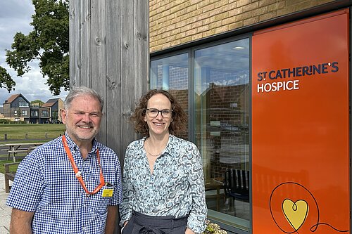 Alison at St Catherine's Hospice