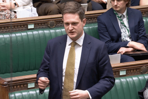 David Chadwick MP in Parliament