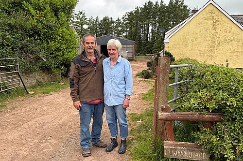 Colin and his wife Mandy