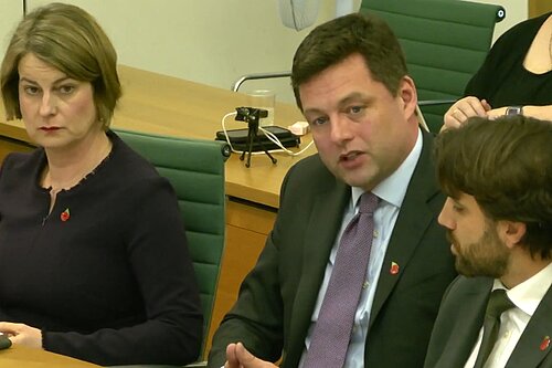 Chris in Treasury Select Committee
