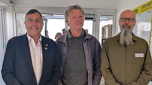 image of Martin, Andrew Rothery and Guy Singh-Watson