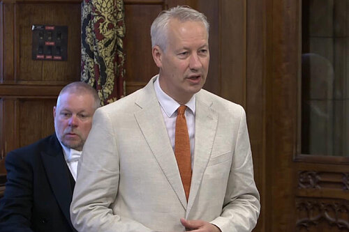 Gideon Amos MP for Taunton and Wellington speaks in Commons debate on fly tipping