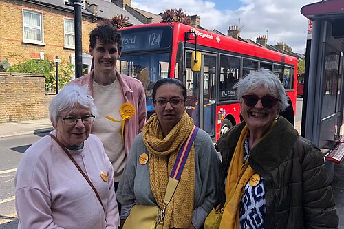 Assembly Member, Hina Bokhari visits Sandhurst Road