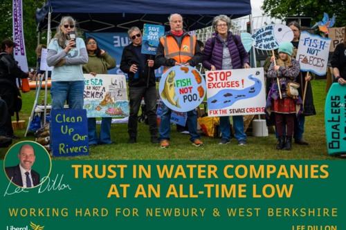 Low trust in water companies