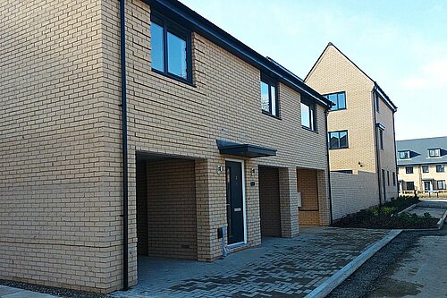 Photos of new housing