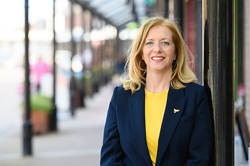 Liz Jarvis smiling