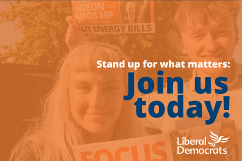 Join the Taunton and Wellington Lib Dem team
