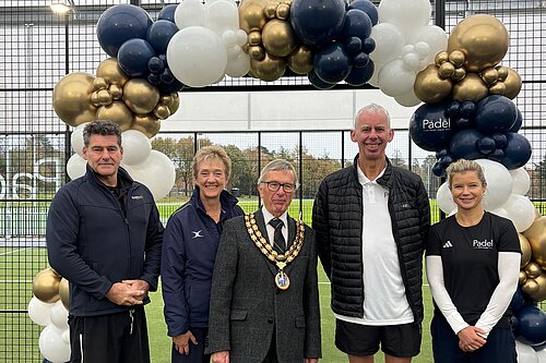 Opening the padel courts