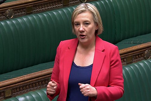 Lisa Smart MP speaking Parliament ©House of Commons