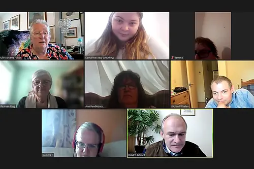 LDDA zoom exec with Ed