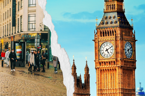 Manchester and London