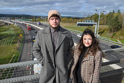 Cam and Abbie on Allerdene