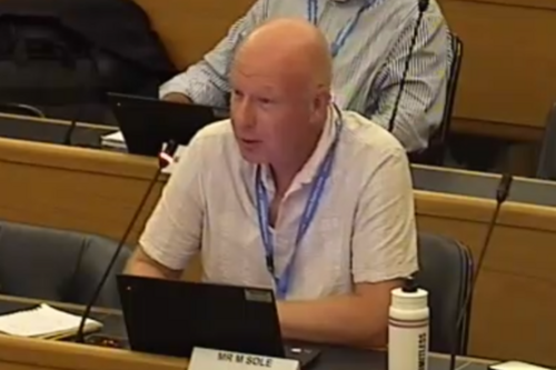 Mike Sole at KCC July 2025