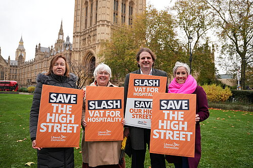 Lib Dem MPS hospitality tax