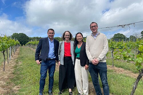 Alison at Bolney Wine Estate