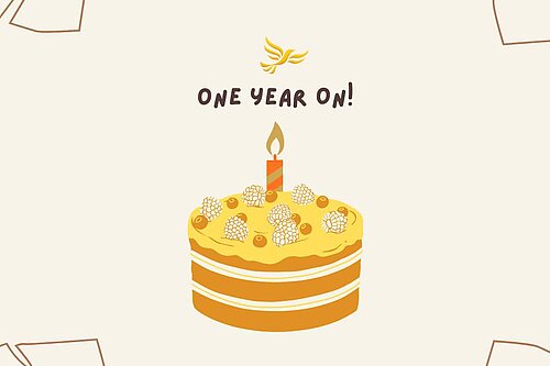 1st Birthday Cake 