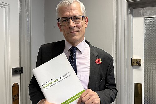 Birmingham Liberal Democrats Leader Roger Harmer 