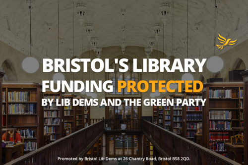 Bristol's Library Funding Protected