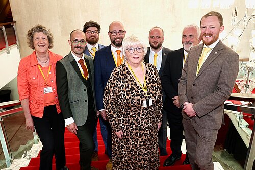 Councillors Wendy Taylor, Owen Burbidge, James Coles, Mark Mitchell, Christine Morrissey, Rob Austin, Peter Lovatt and Colin Ferguson 