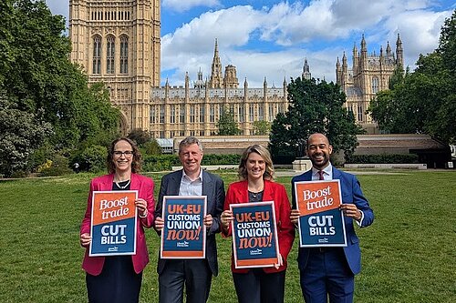 Alison with other Sussex MPs