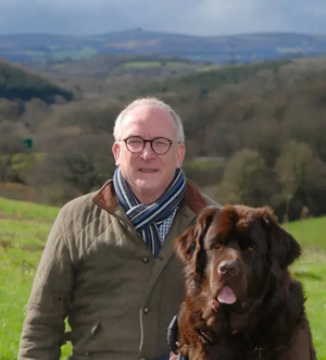 Richard keeling  with Hound