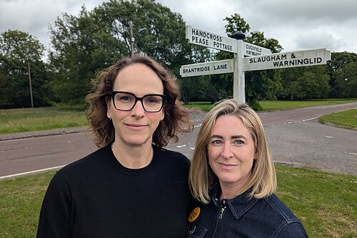 Alison and Lauren Lloyd in Staplefield