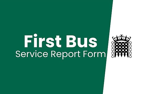First Bus Service Report Form 