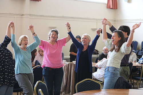 Roz at Tetbury Friendship Cafe