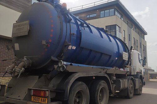 Sewage water tanker