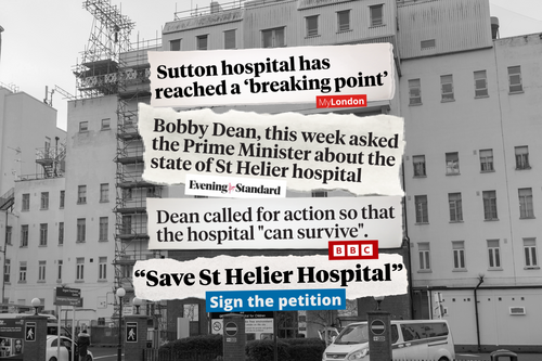 St Helier Hospital in the Headlines