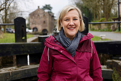 Lisa Smart at Marple Locks