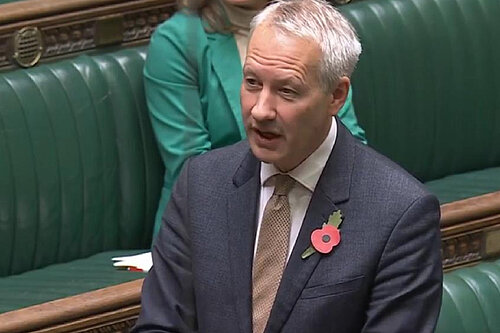 Gideon Amos speaks in House of Commons leaseholder debate