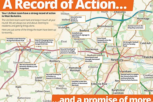 Lib Dem councillor record of action West Berkshire