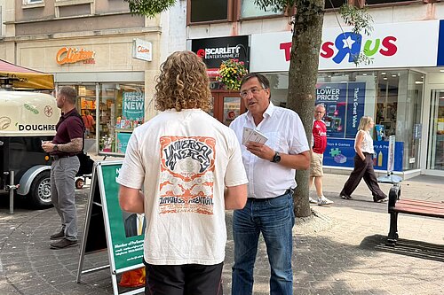 image of martin at street surgery