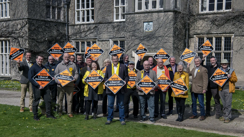 Lib Dem Group at Manifesto Launch 2023