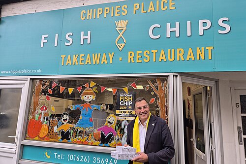 image of Martin at Chippie's Plaice