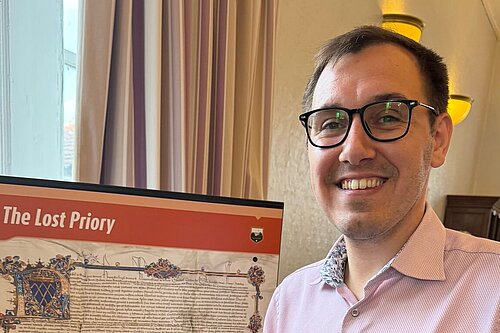 Tom Gordon at Knaresborough Medieval Day