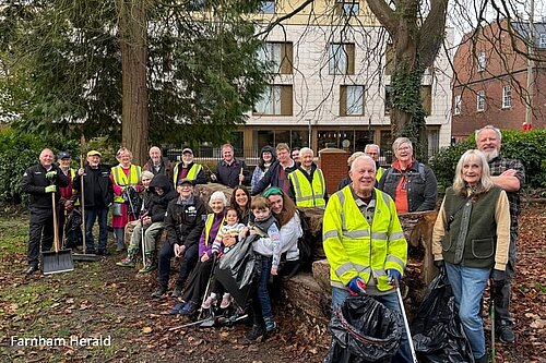 Farnham Litter Picking